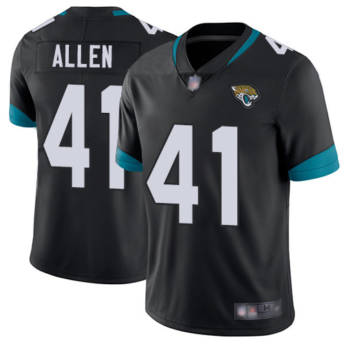 Jacksonville Jaguars #41 Josh Allen Black Team Color Youth Stitched NFL Vapor Untouchable Limited Jersey->youth nfl jersey->Youth Jersey